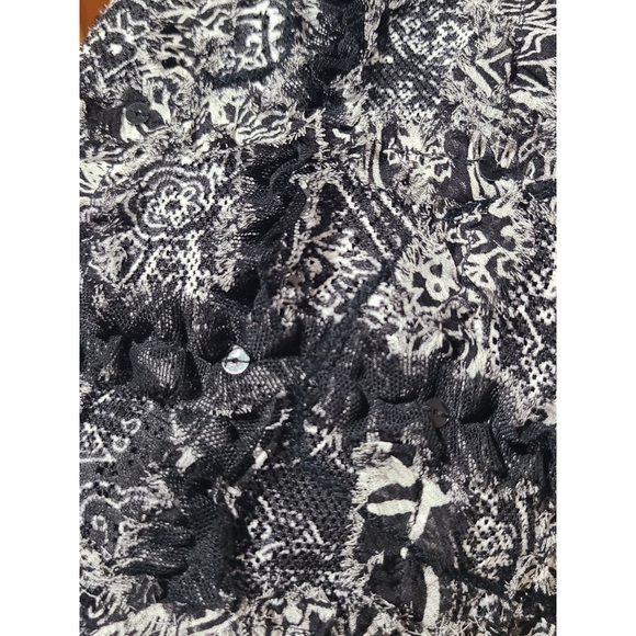 Chico's Ruffle Jacket - Picture 3 of 4